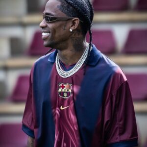 Travis Scott X Barcelona Retro Focimez
