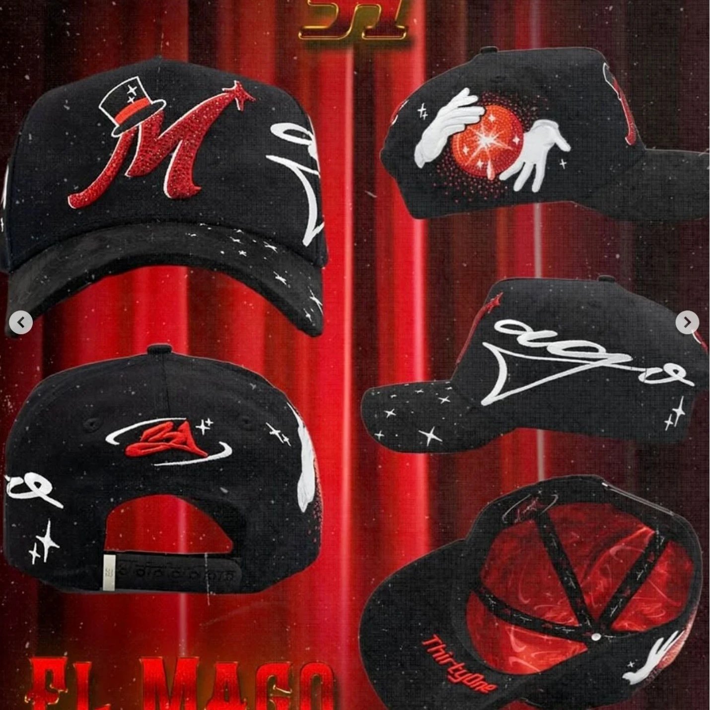 Streetwear Custom Caps（1）
( 40+ flavors)