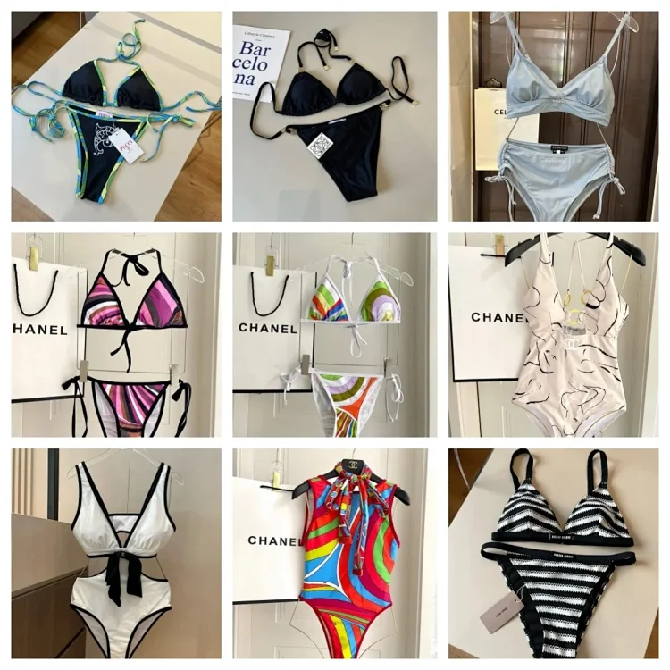 Chanel Swimsuit Set