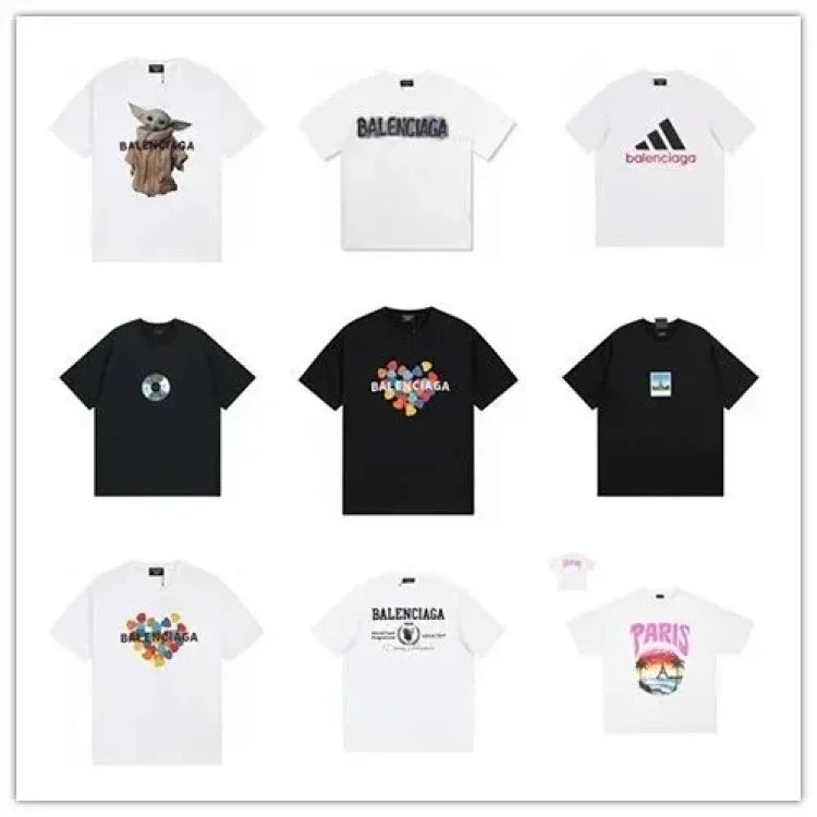 Balenciaga Fashion Short-Sleeve
( 21+ colors )