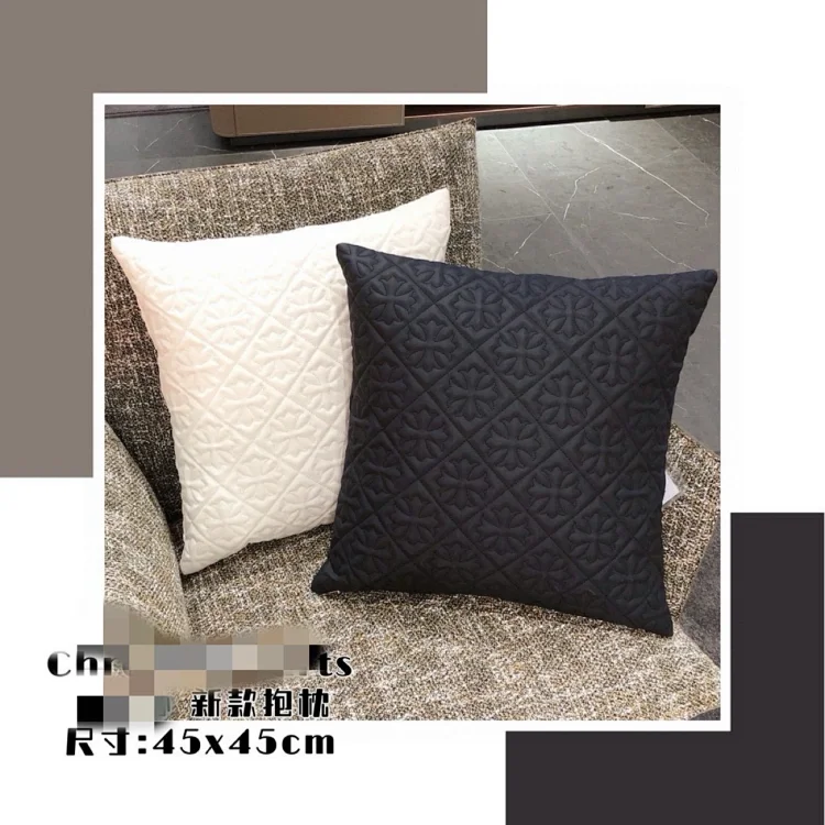 Chrome Hearts Throw Pillow