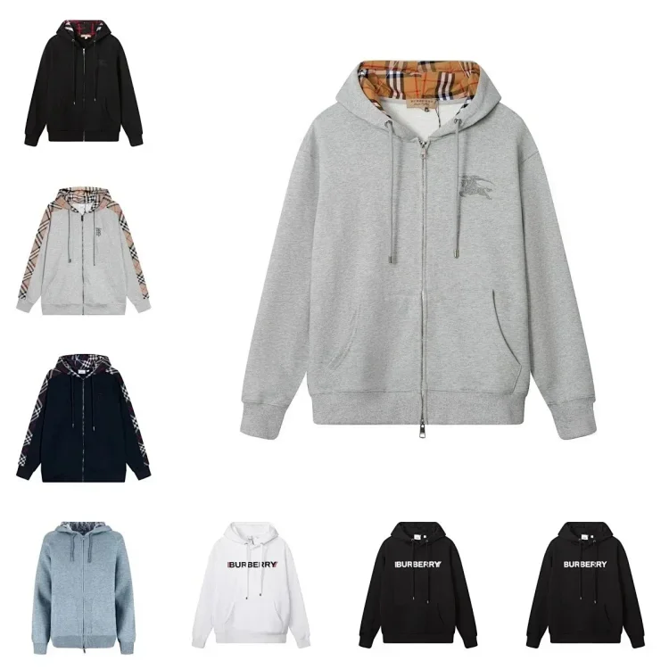 Burberry Fashion Hoodie
( 32 colors )