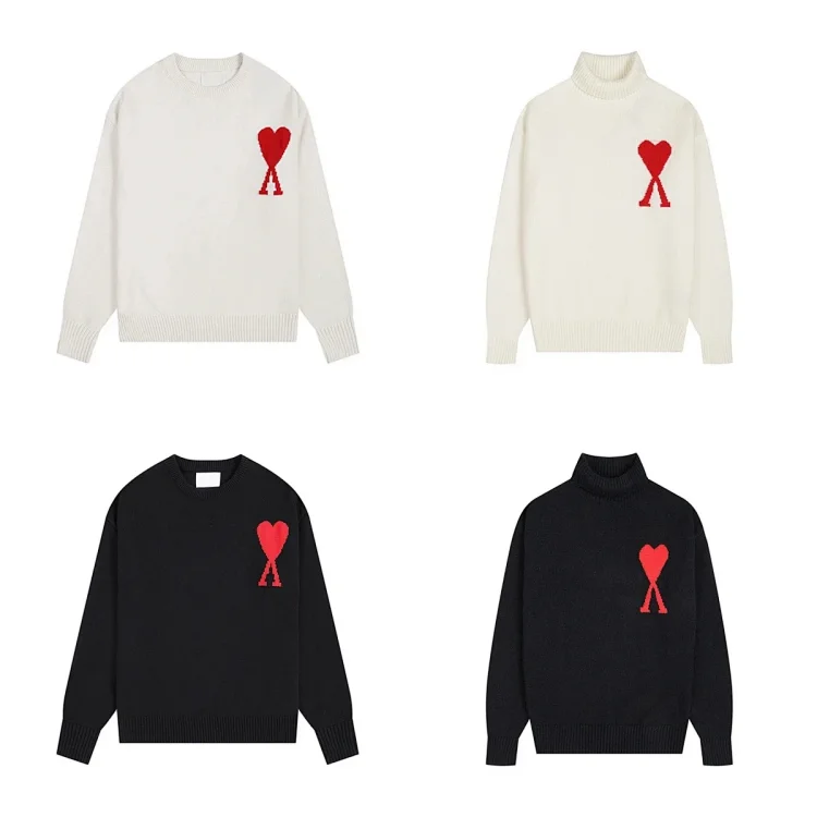 AMI PARIS Crew neck sweatshirt  ( 40+ colors )
