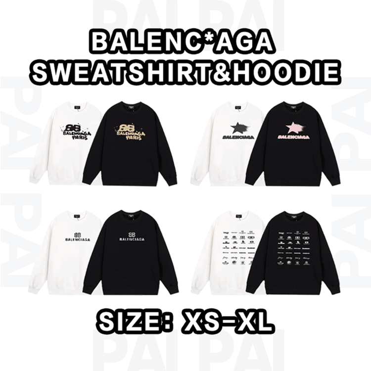 Balenciaga Fashion sweatshirt
( 37 colors )