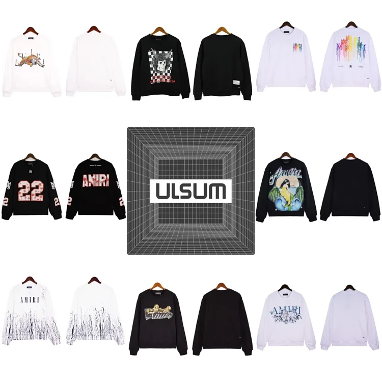 AMIRI  
Fashion sweatshirt
( 18 colors )